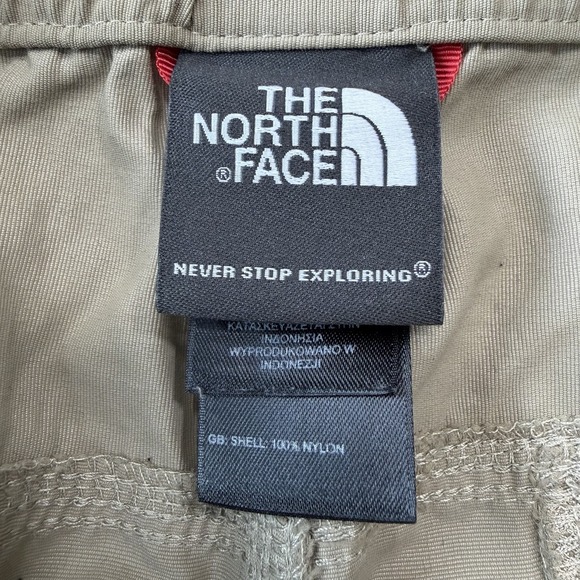 Vtg The North Face Mens Large Spell Out Belted Convertible Cargo Pants Shorts - Picture 4 of 11